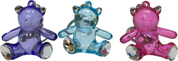 Shop for and Buy Crystal Teddy Bear Key Chain at . Large  selection and bulk discounts available.